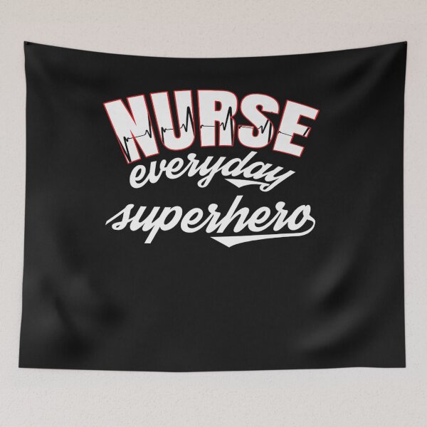 Item preview, Nurse Everyday Superhero T-Shirt for Registered Nurses designed and sold by Lukifo-Mission.