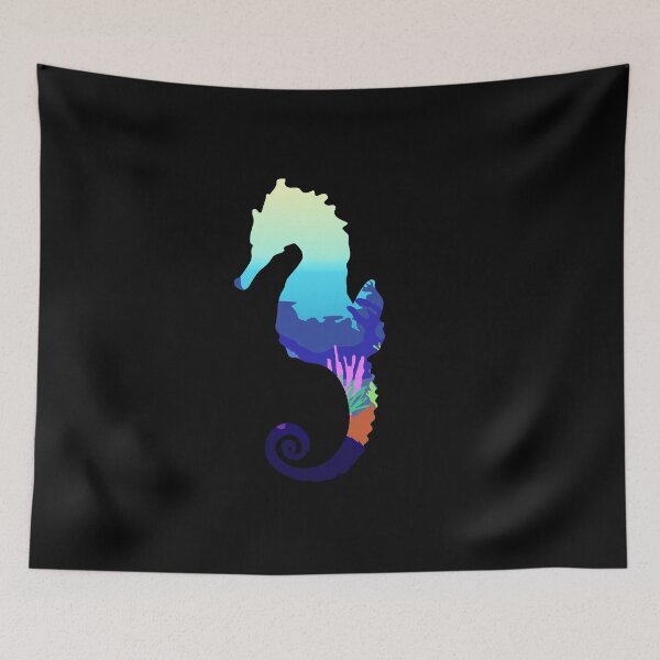 Item preview, Biome Series: Reef Sea Horse designed and sold by Furmidable Designs.