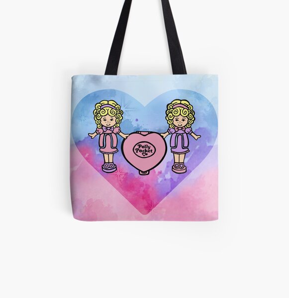 Polly Pocket 90's Nostalgia All Over Print Tote Bag