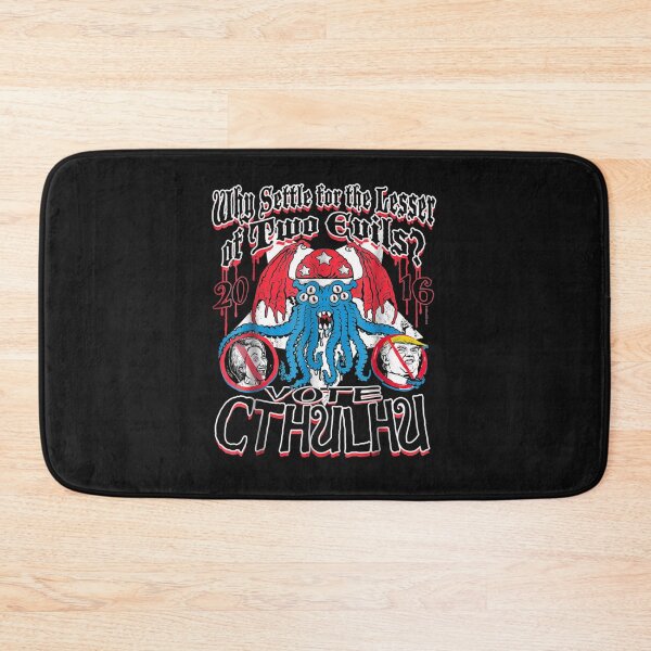 Artikelvorschau, PoliticalCircus Never Trump or Hillary Vote Cthulhu T-Shirt entworfen und verkauft von Lukifo-Mission.