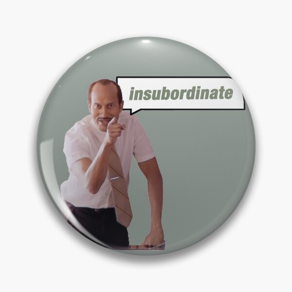 Item preview, insubordinate (lower case) designed and sold by Arnold Kim.