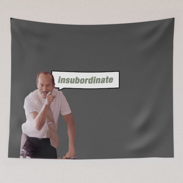 Item preview, insubordinate (lower case) designed and sold by Arnold Kim.