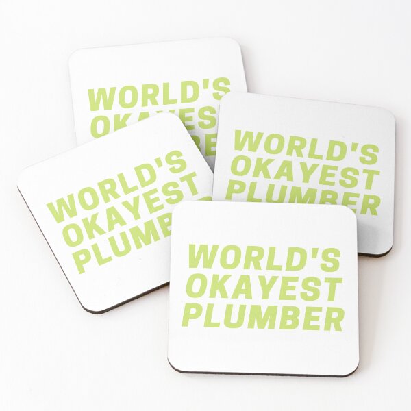 Item preview, World's Okayest Plumber designed and sold by CynthSky.
