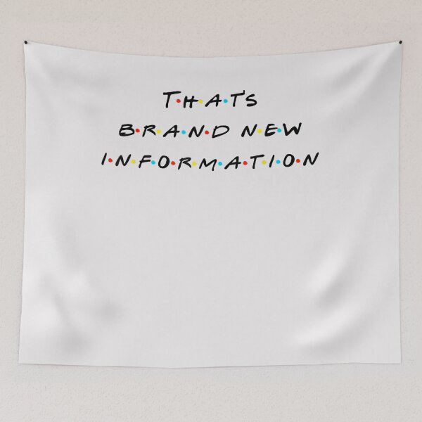 Artikelvorschau, That's Brand New Information Funny Quote T Shirt entworfen und verkauft von Lukifo-Mission.