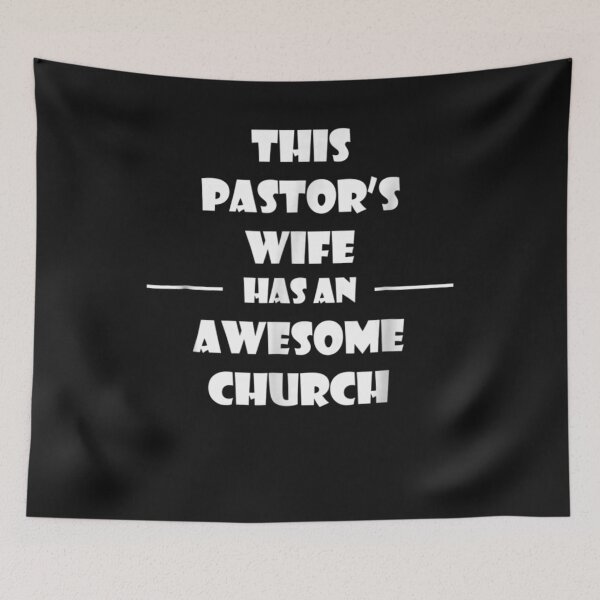 Item preview, This Pastor's Wife Has An Awesome Church T-Shirt  designed and sold by Lukifo-Mission.