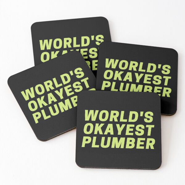 Item preview, World's Okayest Plumber designed and sold by CynthSky.