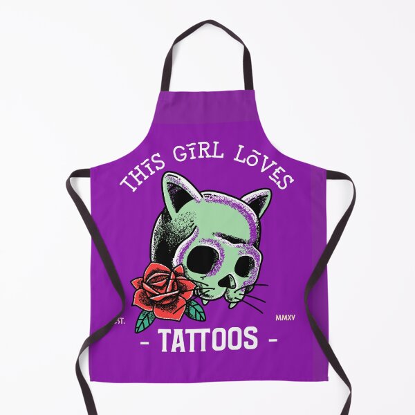 Item preview, This Girl Loves Tattoos Design designed and sold by boopsblunt.