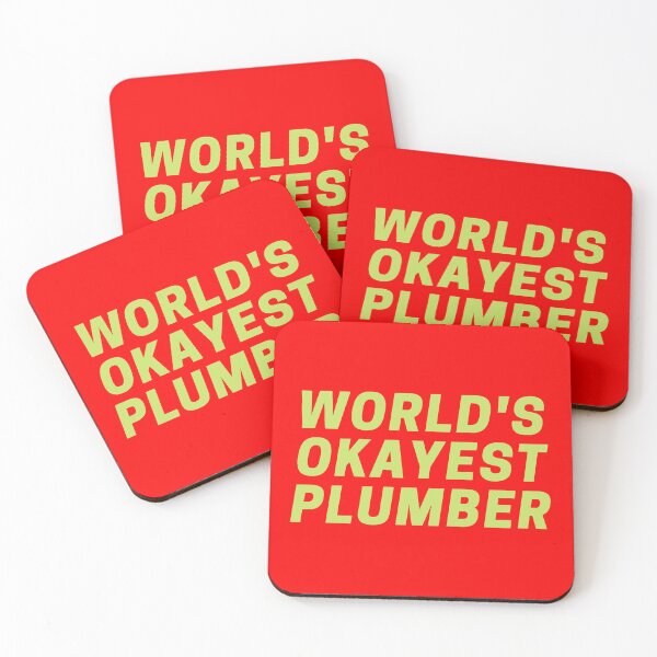 Item preview, World's Okayest Plumber designed and sold by CynthSky.