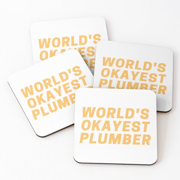 Item preview, World's Okayest Plumber designed and sold by CynthSky.