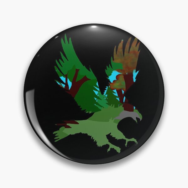 Item preview, Biome Series: Boreal Forest Eagle designed and sold by Furmidable Designs.