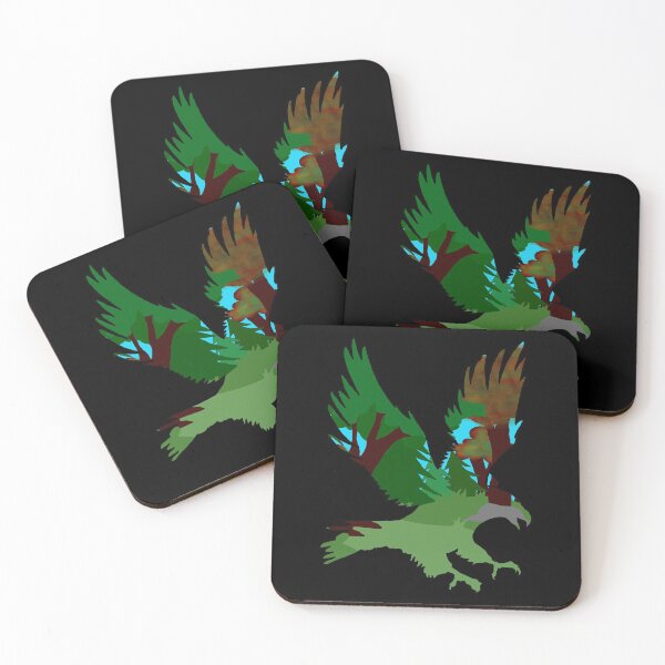 Item preview, Biome Series: Boreal Forest Eagle designed and sold by Furmidable Designs.