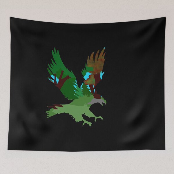 Item preview, Biome Series: Boreal Forest Eagle designed and sold by Furmidable Designs.