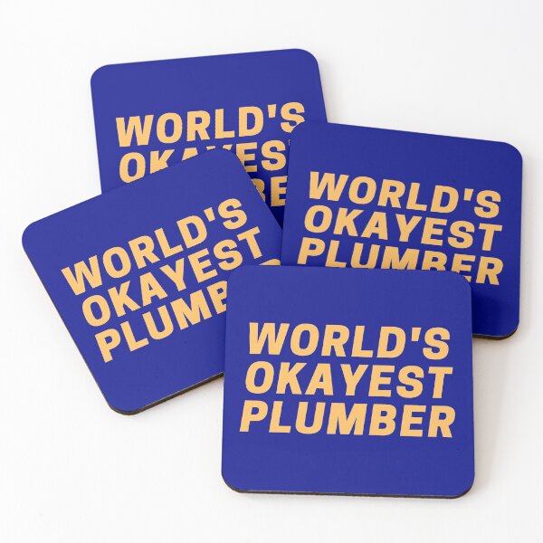Item preview, World's Okayest Plumber designed and sold by CynthSky.