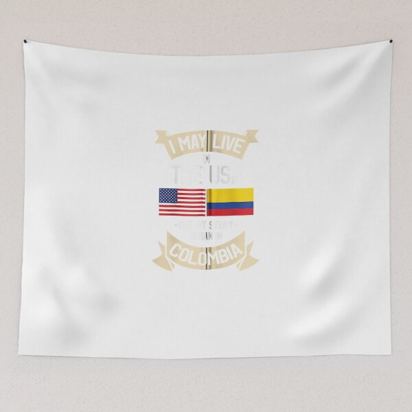 Item preview, Colombia Colombian American Flag Roots Colombians designed and sold by harneetma4mar4.