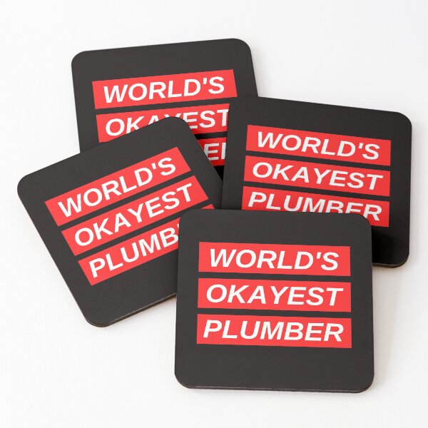 Item preview, World's Okayest Plumber designed and sold by CynthSky.