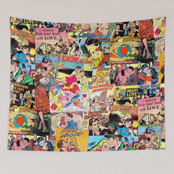Item preview, Vintage Romance Comics Collage designed and sold by RosarioDesigns.