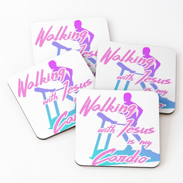 Item preview, Walking With The Lord Is My Cardio  designed and sold by AscendMerch.
