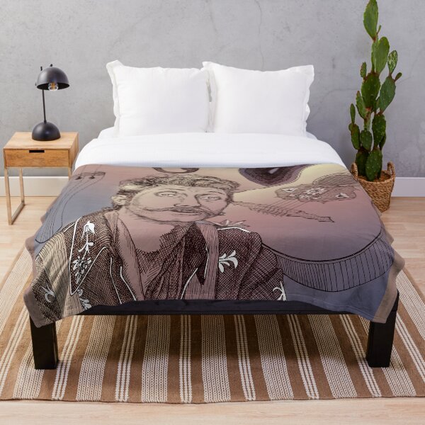 "La música de Eugene" Throw Blanket