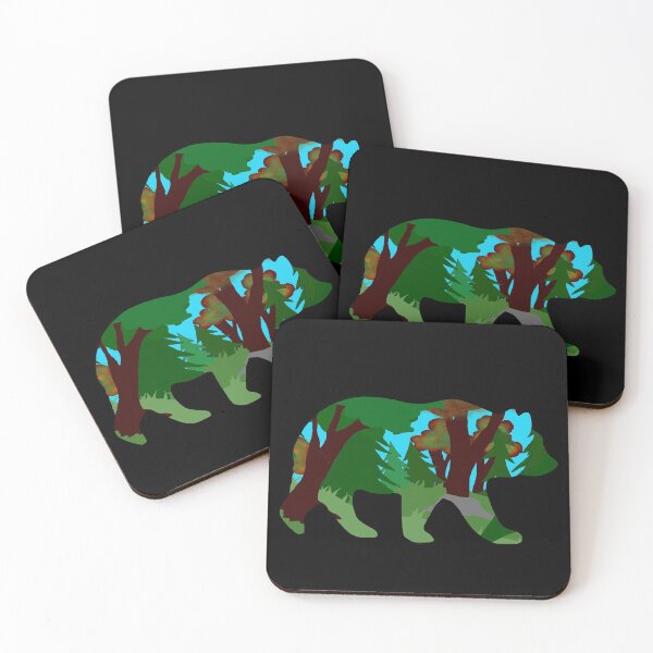 Item preview, Biome Series: Boreal Forest Bear designed and sold by Furmidable Designs.