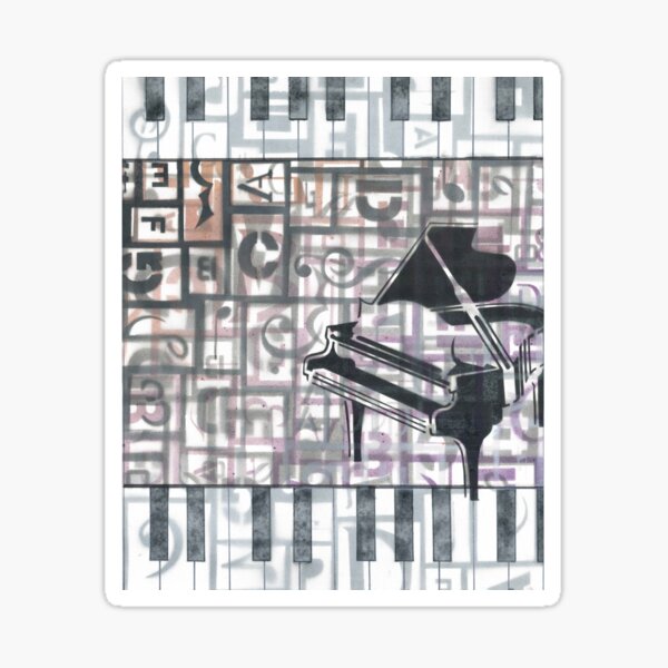 Item preview, In Between The Keys designed and sold by throughjaxeyes.