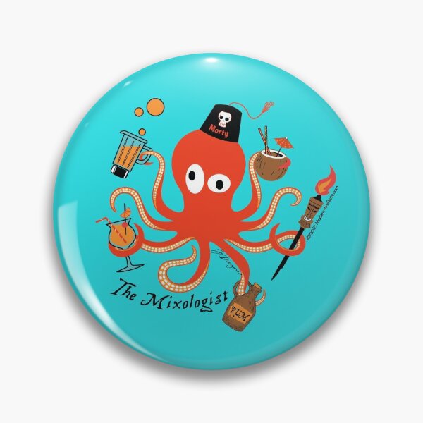 Artikelvorschau, MORTY DER MIXOLOGE entworfen und verkauft von Mod-Artifacts.