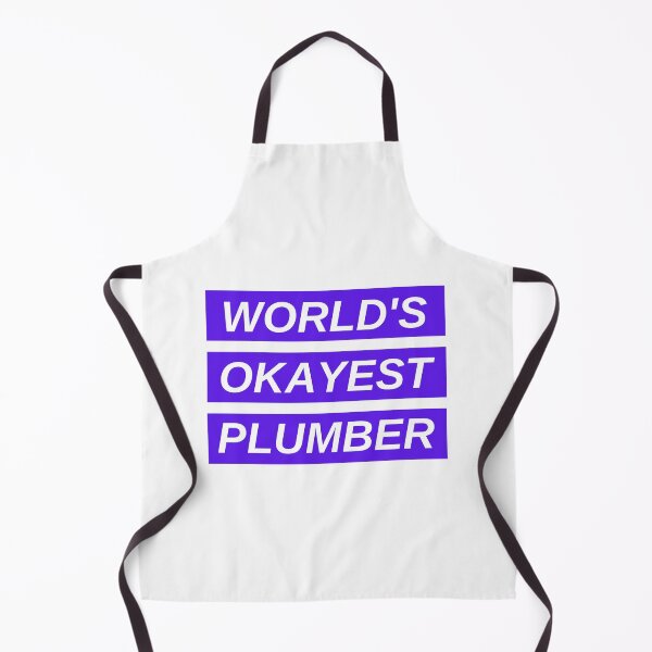 Item preview, World's Okayest Plumber designed and sold by CynthSky.