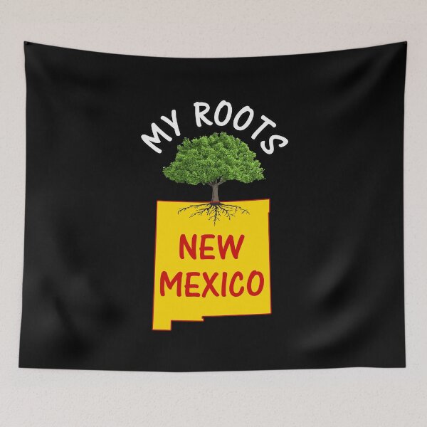 Item preview, My roots are in New Mexico. NM state and flag, with growing tree design. designed and sold by thestuffcompany.