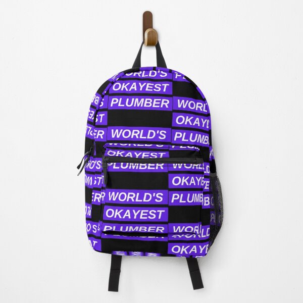 Item preview, World's Okayest Plumber designed and sold by CynthSky.