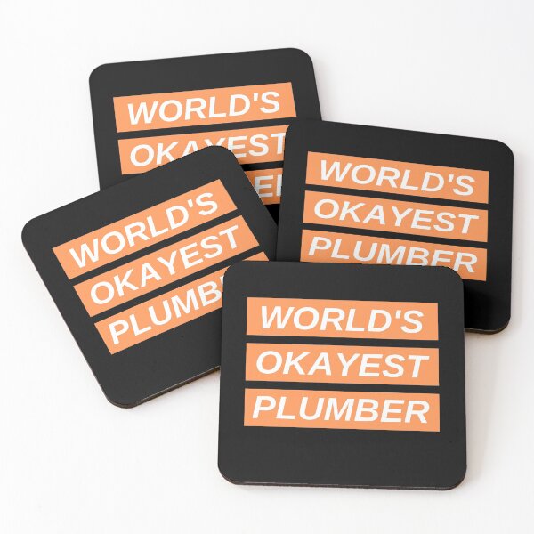 Item preview, World's Okayest Plumber designed and sold by CynthSky.
