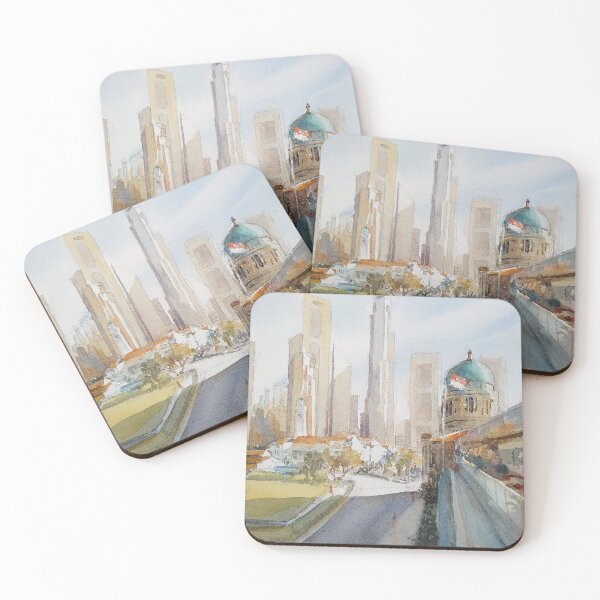 Item preview, Singapore skyline from National Art Gallery rooftop designed and sold by Almondtree.