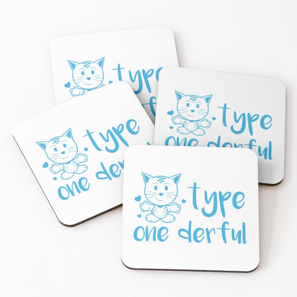 Item preview, Type OneDerful Type1 diabetes for kids Cat Cute T1D designed and sold by harneetma4mar4.