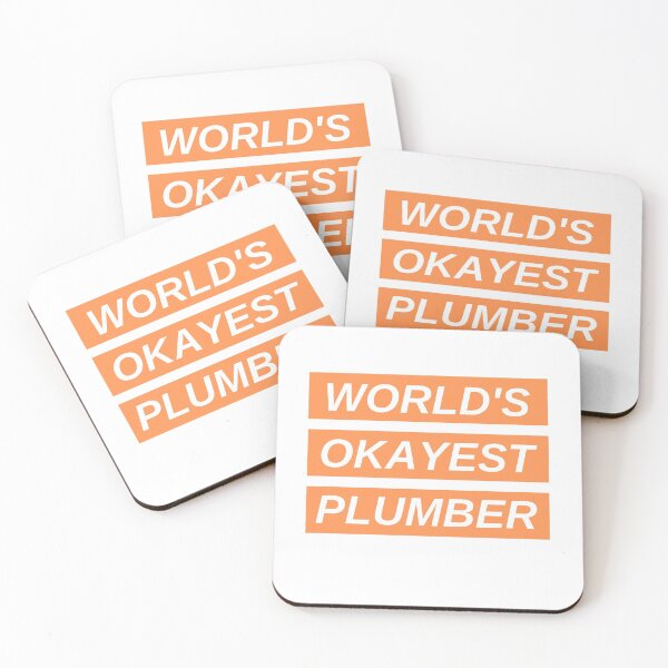 Item preview, World's Okayest Plumber designed and sold by CynthSky.