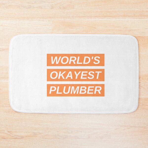 Item preview, World's Okayest Plumber designed and sold by CynthSky.