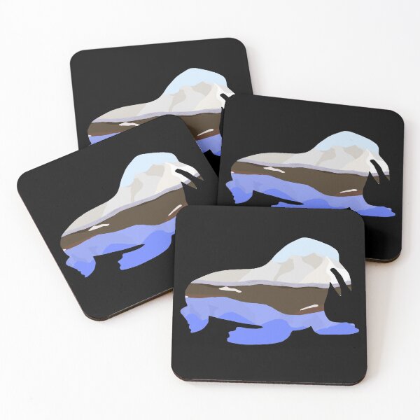 Aperçu de l'œuvre Série Biome: Tundra Walrus créée et vendue par Furmidable Designs.