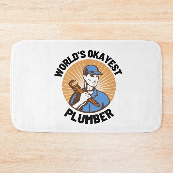 Item preview, World's Okayest Plumber designed and sold by CynthSky.
