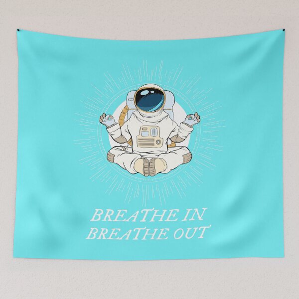 Item preview, Astronaut Yoga Breathing Exercise designed and sold by StormyMuse.