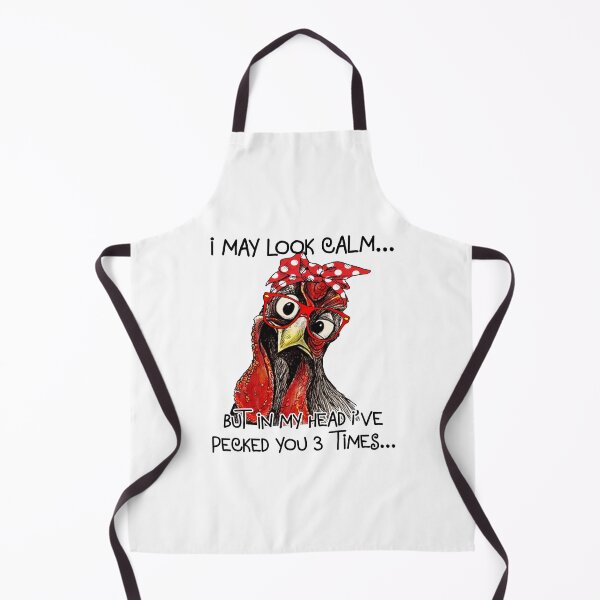 Item preview, I May Look Calm But In My Head I've Pecked You 3 Times designed and sold by cucai721.