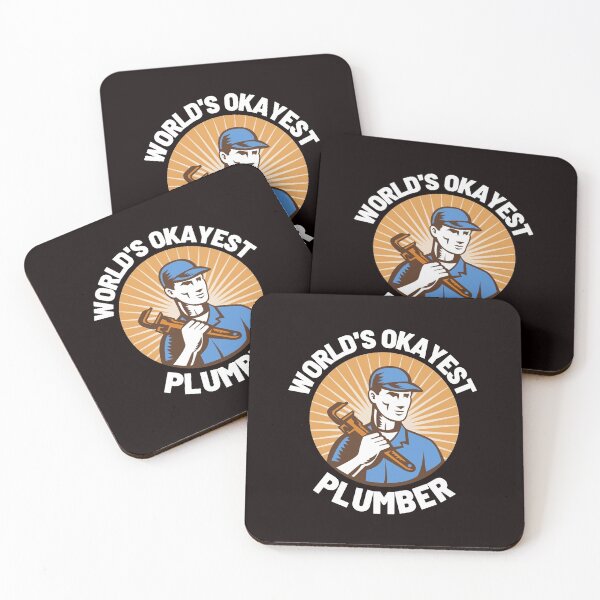 Item preview, World's Okayest Plumber designed and sold by CynthSky.