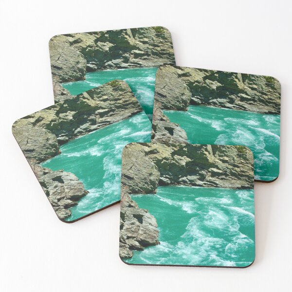 Item preview, Whitewater Cliff waves roaring designed and sold by Rachel Pile.