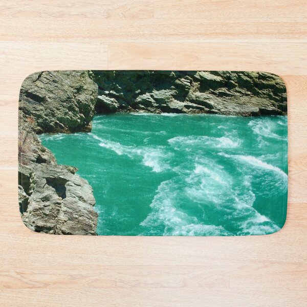 Item preview, Whitewater Cliff waves roaring designed and sold by Rachel Pile.