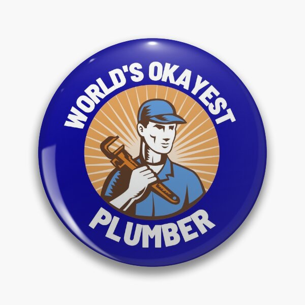 Item preview, World's Okayest Plumber designed and sold by CynthSky.