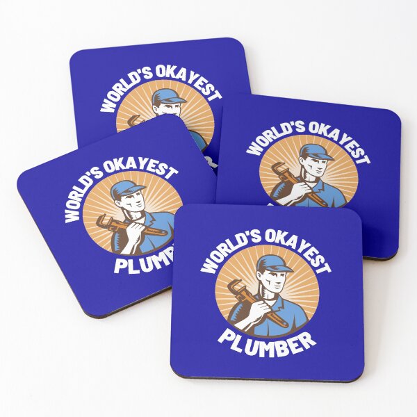 Item preview, World's Okayest Plumber designed and sold by CynthSky.