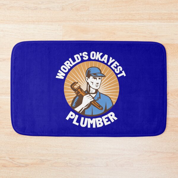 Item preview, World's Okayest Plumber designed and sold by CynthSky.