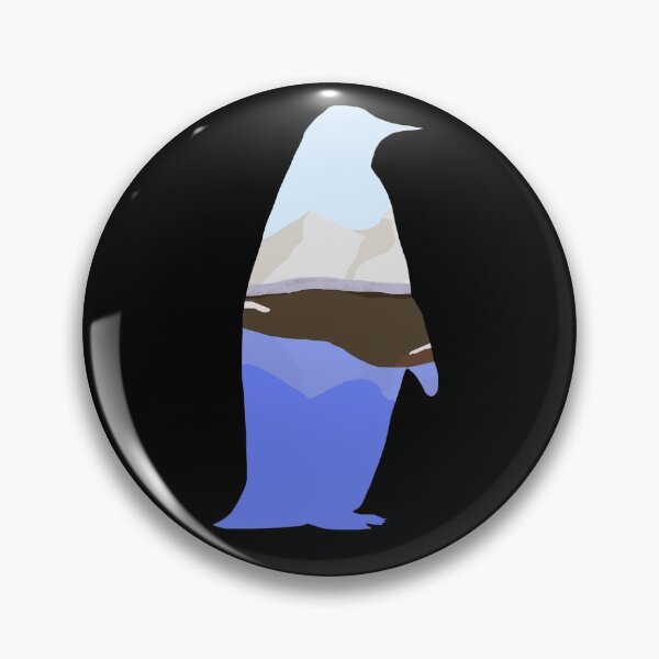 Artikelvorschau, Biome-Serie: Tundra-Pinguin entworfen und verkauft von Furmidable Designs.