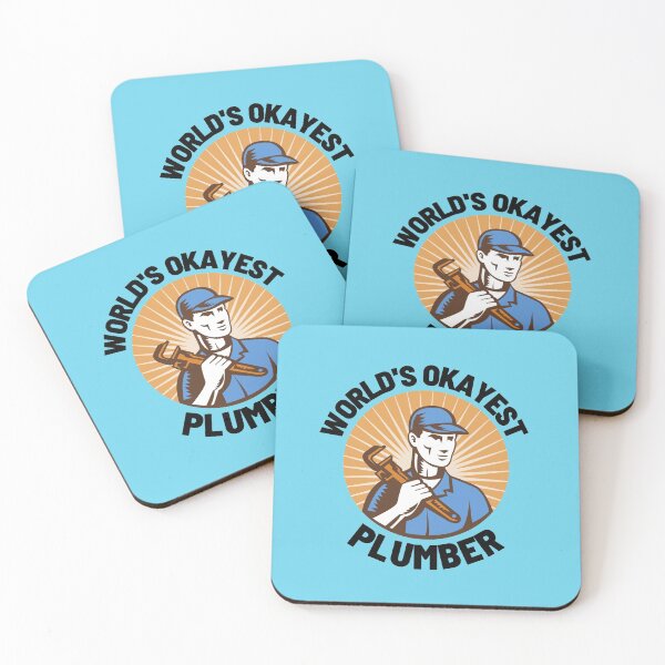 Item preview, World's Okayest Plumber designed and sold by CynthSky.
