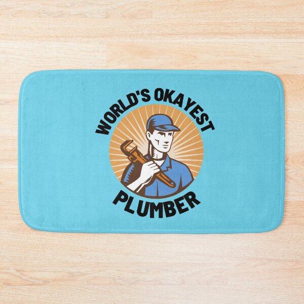 Item preview, World's Okayest Plumber designed and sold by CynthSky.