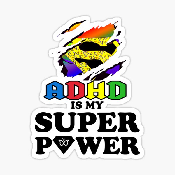 Item preview, ADHD Is My Superpower designed and sold by Maxartdesigns.