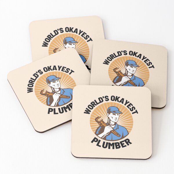 Item preview, World's Okayest Plumber designed and sold by CynthSky.