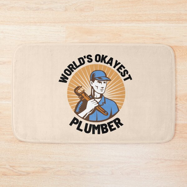 Item preview, World's Okayest Plumber designed and sold by CynthSky.