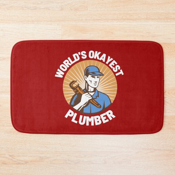 Item preview, World's Okayest Plumber designed and sold by CynthSky.